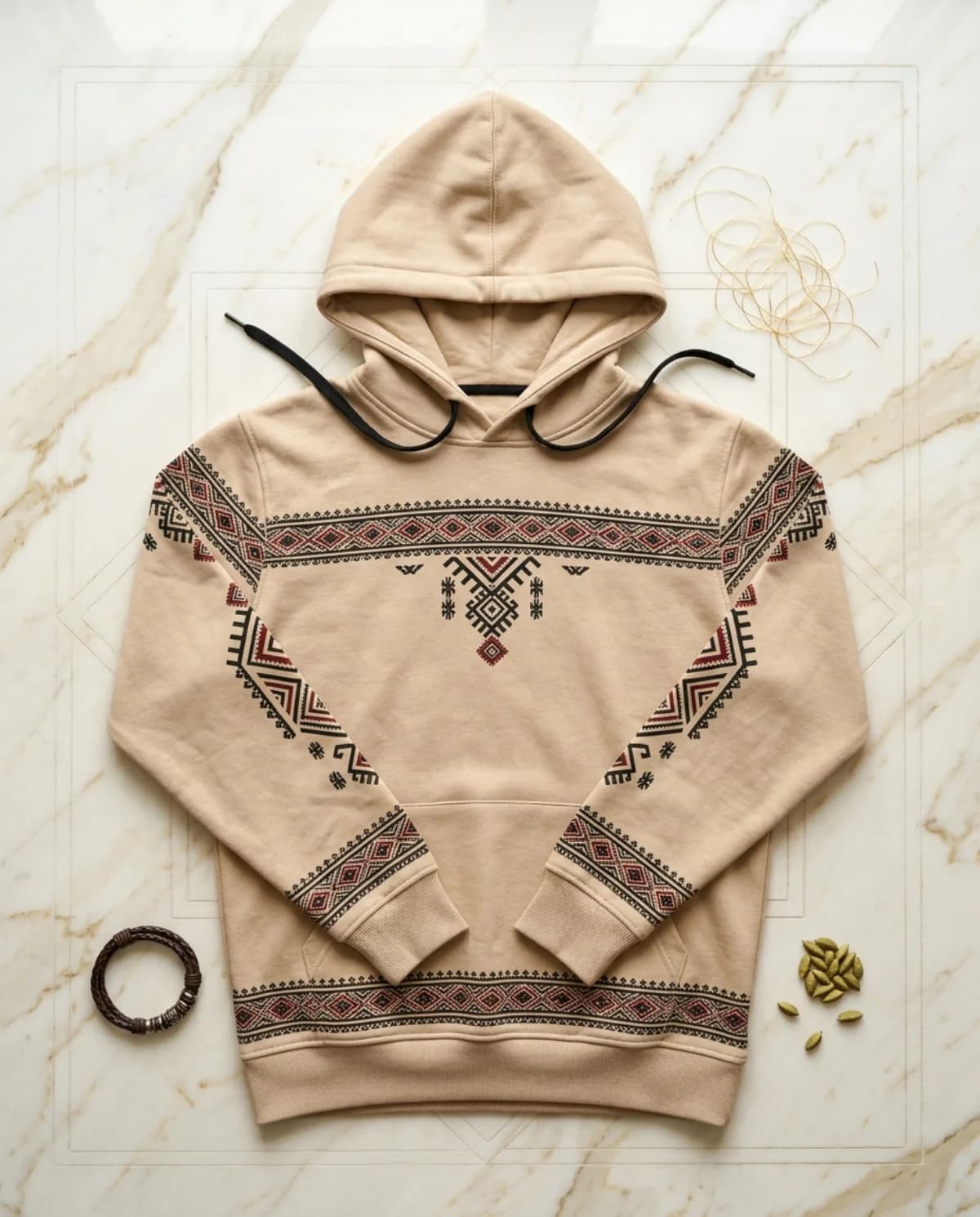 Nomad Spirit Hoodie — Desert Sand